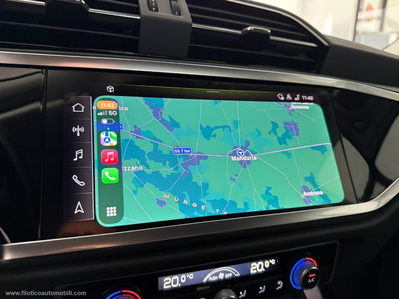 AUDI Q3 35 TDI S tronic 150CV Business KM 86.187 COCKPIT - TELECAMERA - LED