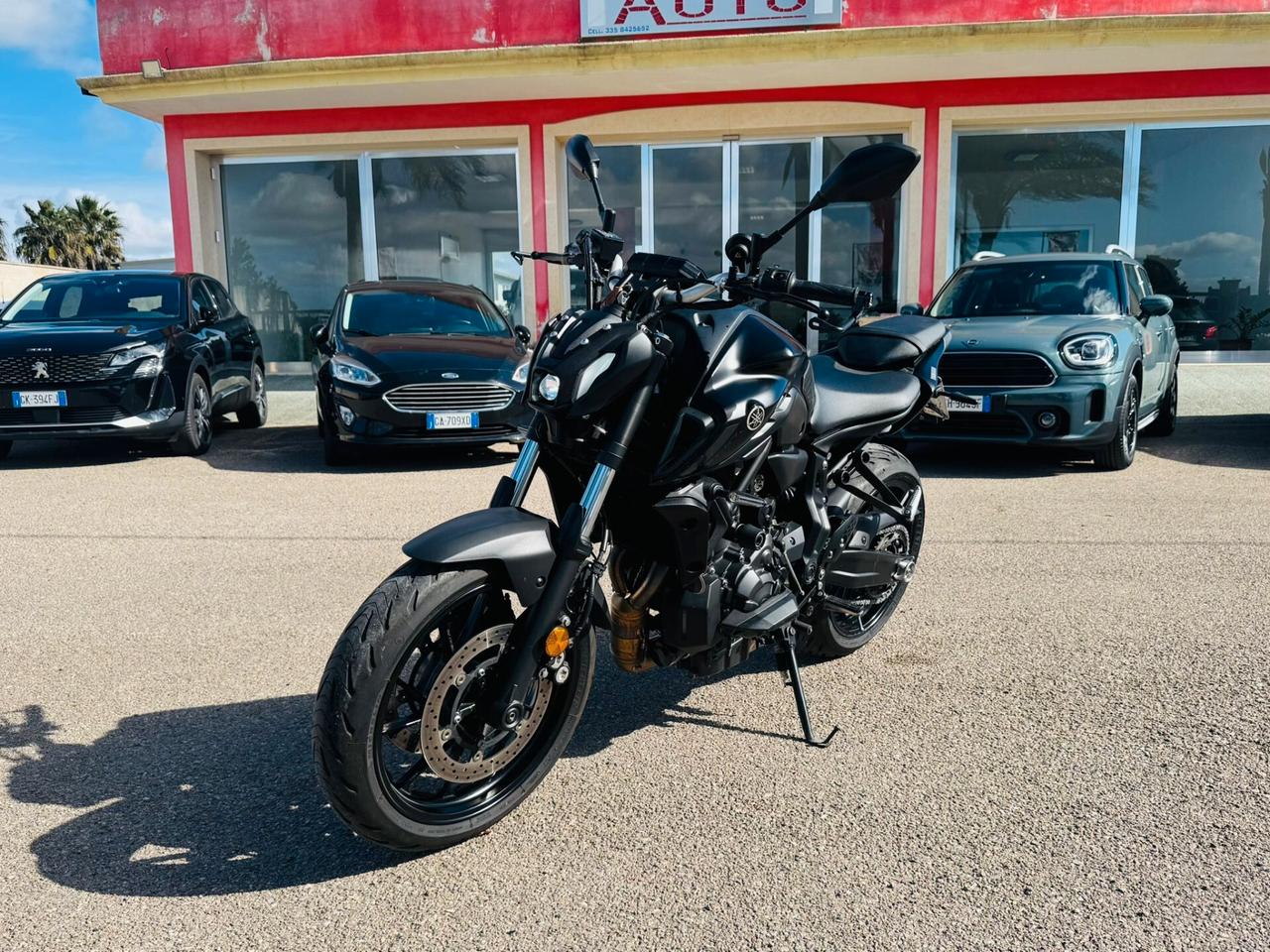 Yamaha MT-07 Akrapovič