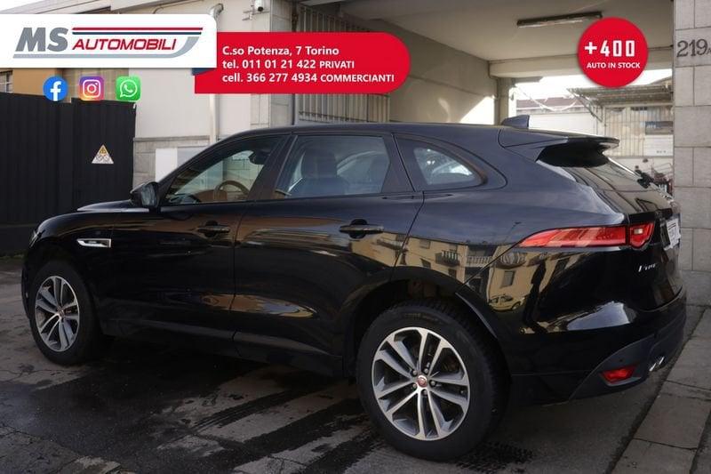 Jaguar F-Pace Jaguar F-Pace 2.0 D 180 CV AWD aut. R-Sport Unicoproprietario