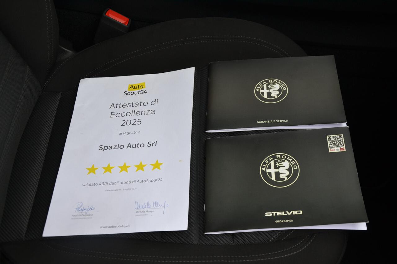 Alfa Romeo Stelvio 2.2 210CV AT8 Q4 SUPER *FUL LED+RCAM+PRIVACY+CRUIS