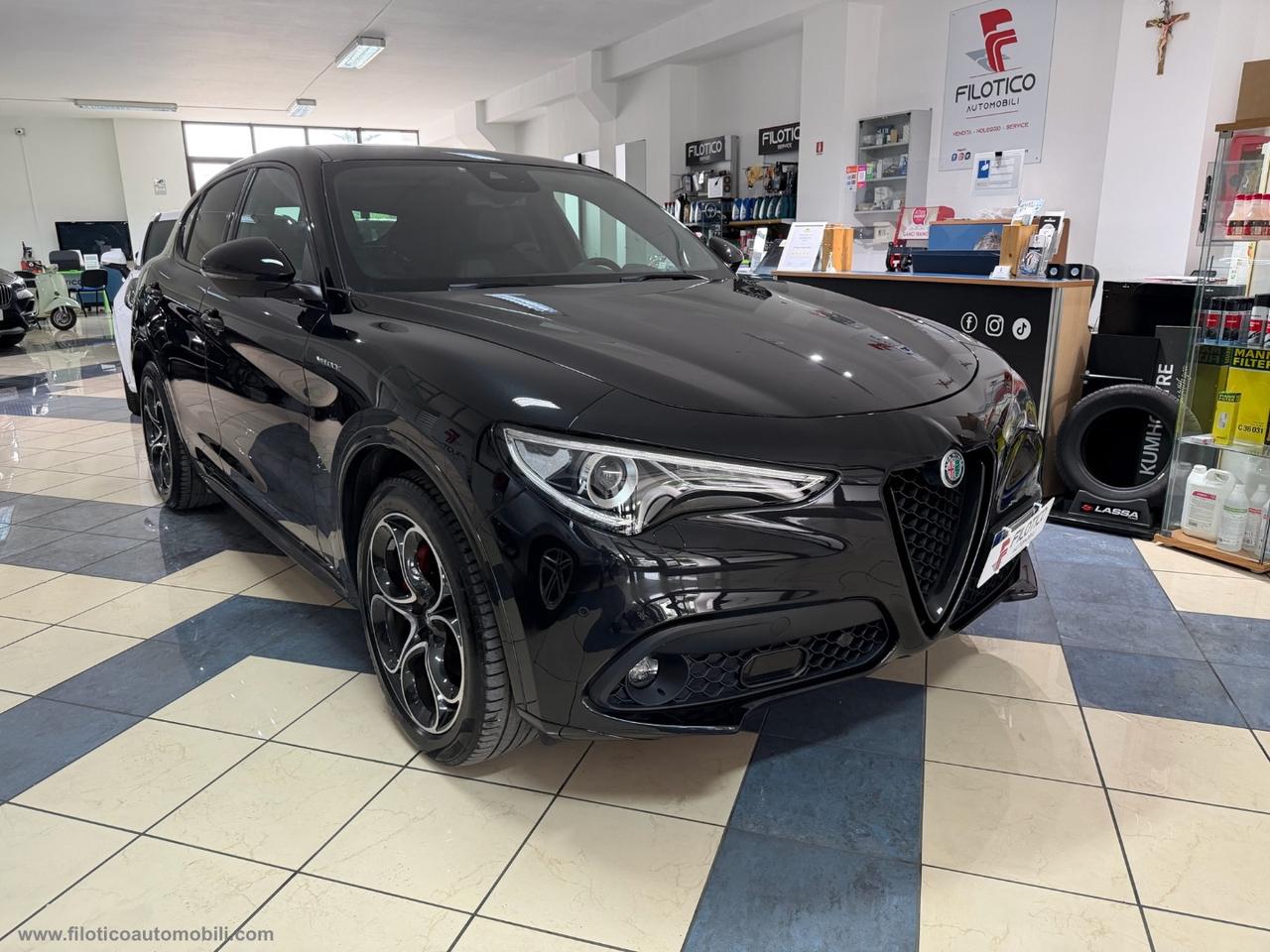 ALFA ROMEO Stelvio 2.2 T.diesel 210CV AT8 Q4 Veloce KM CERTIFICATI - CERCHI 20 FULL!
