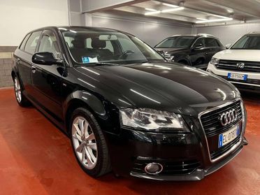 Audi A3 A3 Sportback 2.0 tdi S-LINE quattro 170cv *TETTO*