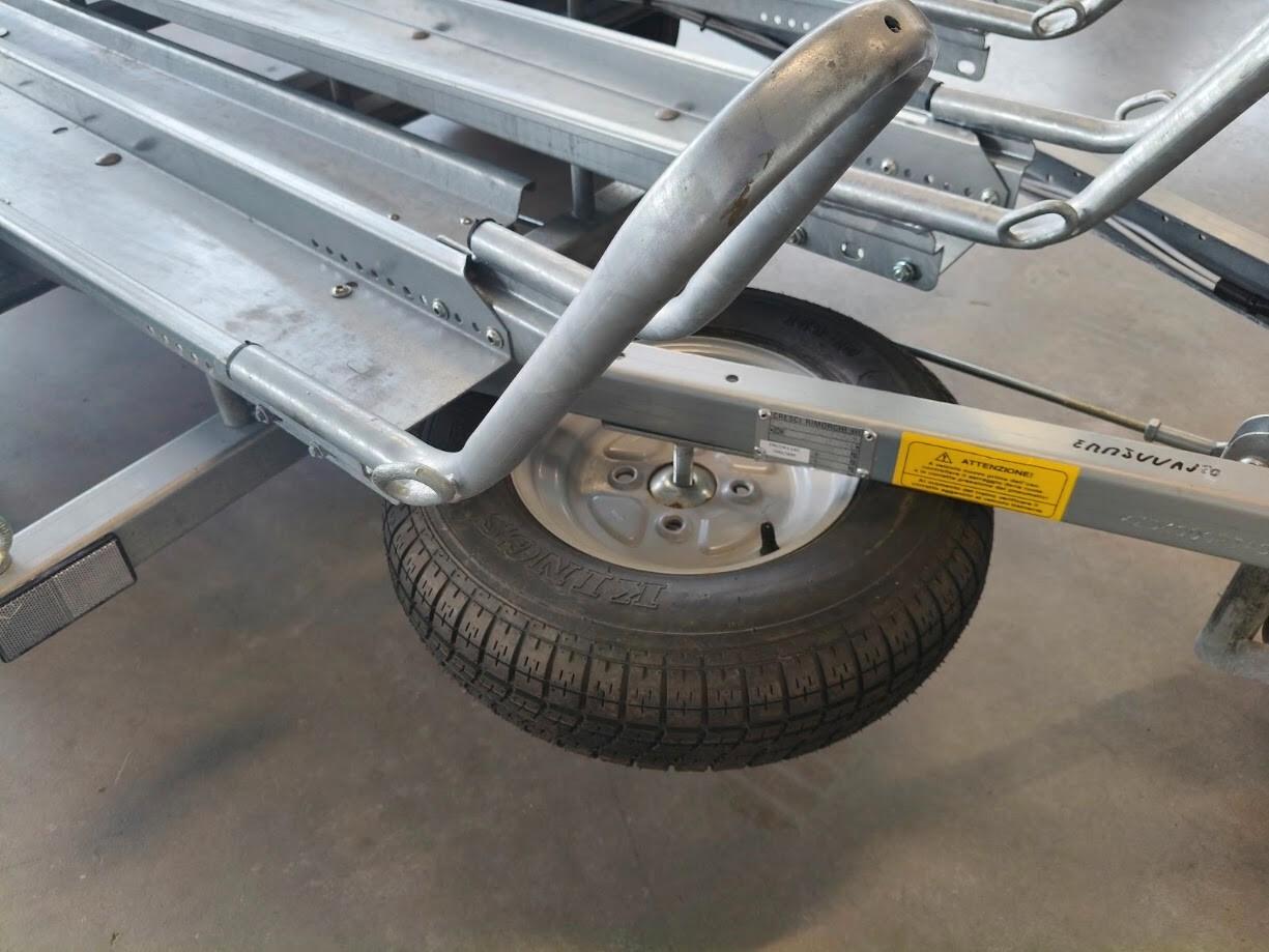 RIMORCHIO CRESCI TM6/600 USATO FRENATO
