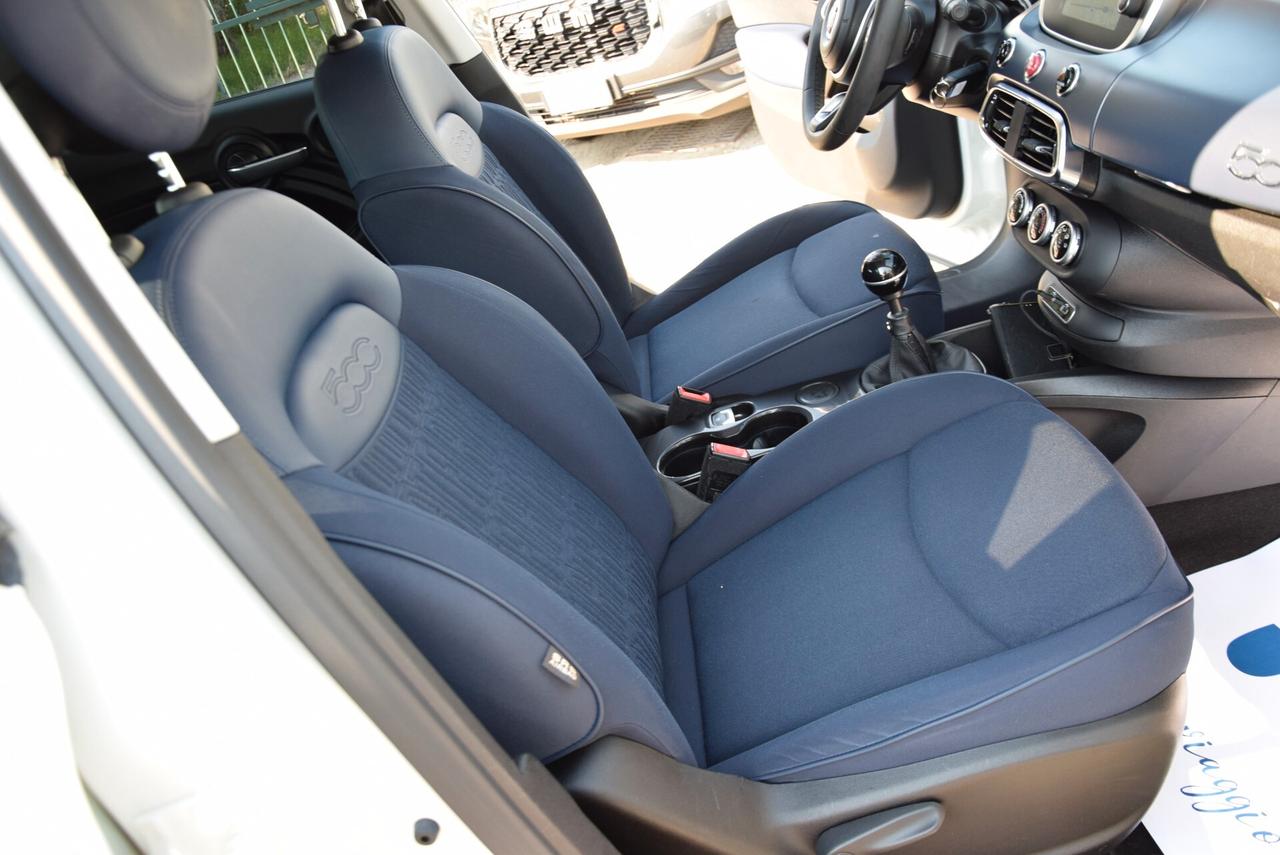 Fiat 500X 1.3 MJT 95CV AZIENDALE IVA DETR. NAVI ANDROID CRUISE BT OK NEOP.