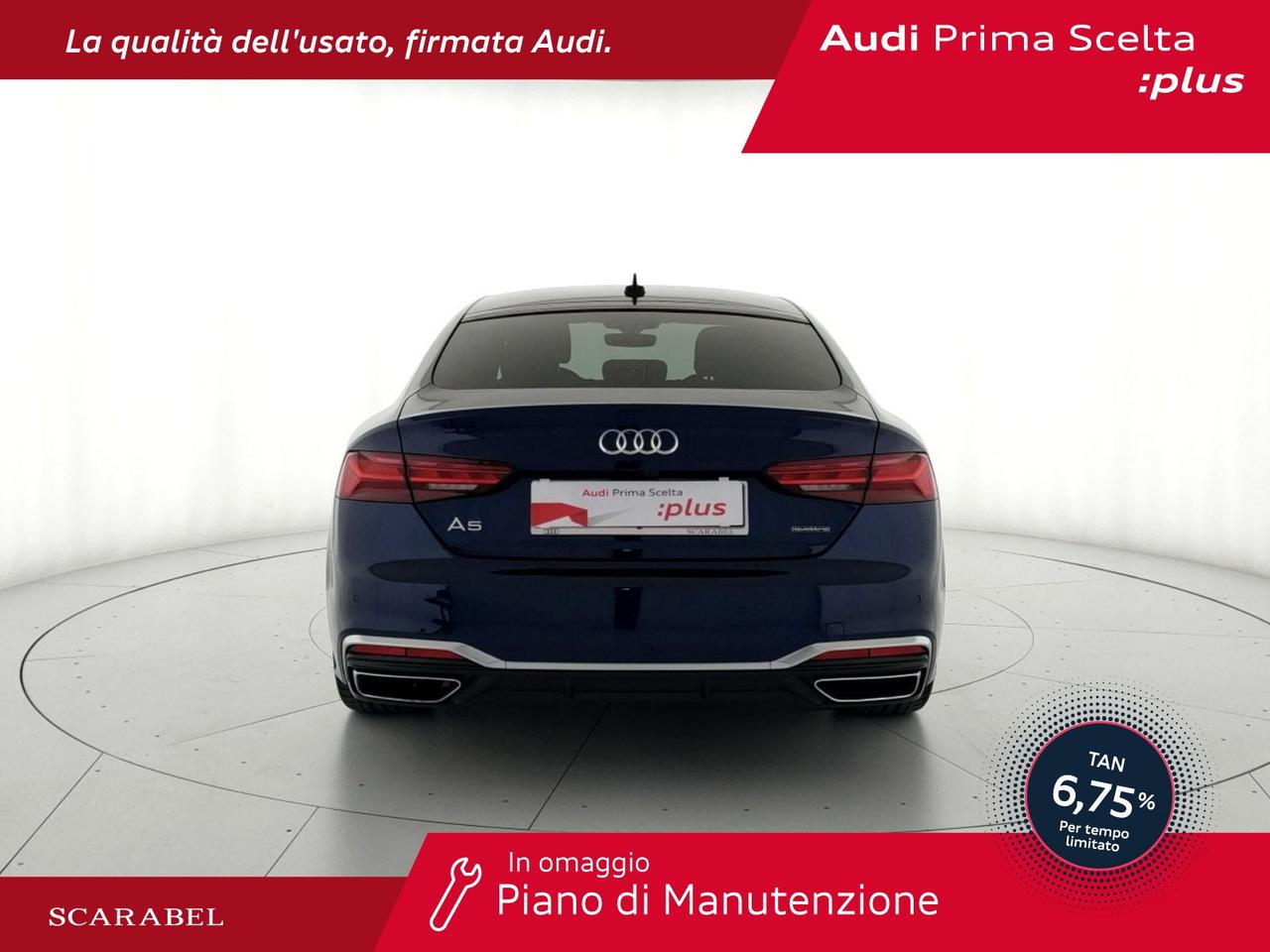 Audi A5 sportback 40 2.0 tdi mhev s line edition quattro 204cv s-tronic