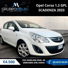 Opel Corsa 1.2 GPL SCADENZA 2033