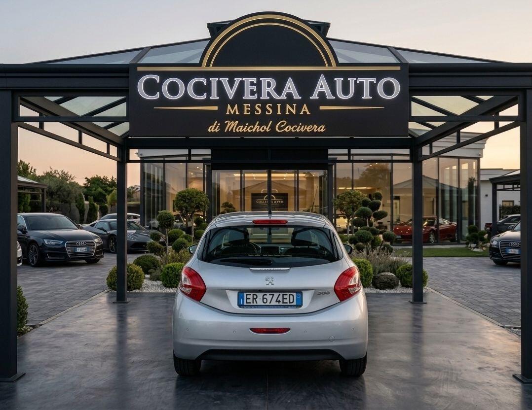 Peugeot 208 allure 1.2 benzina 5 porte specchietti richiudibili elettrici