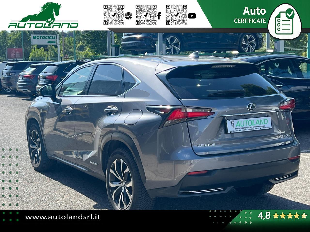 Lexus NX 300h 2.5 F-Sport 4wd