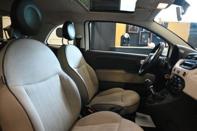 FIAT 500 1.2 LOUNGE TETTO SENSORI TEL 15"CLIMA MP3 VOL.MULT