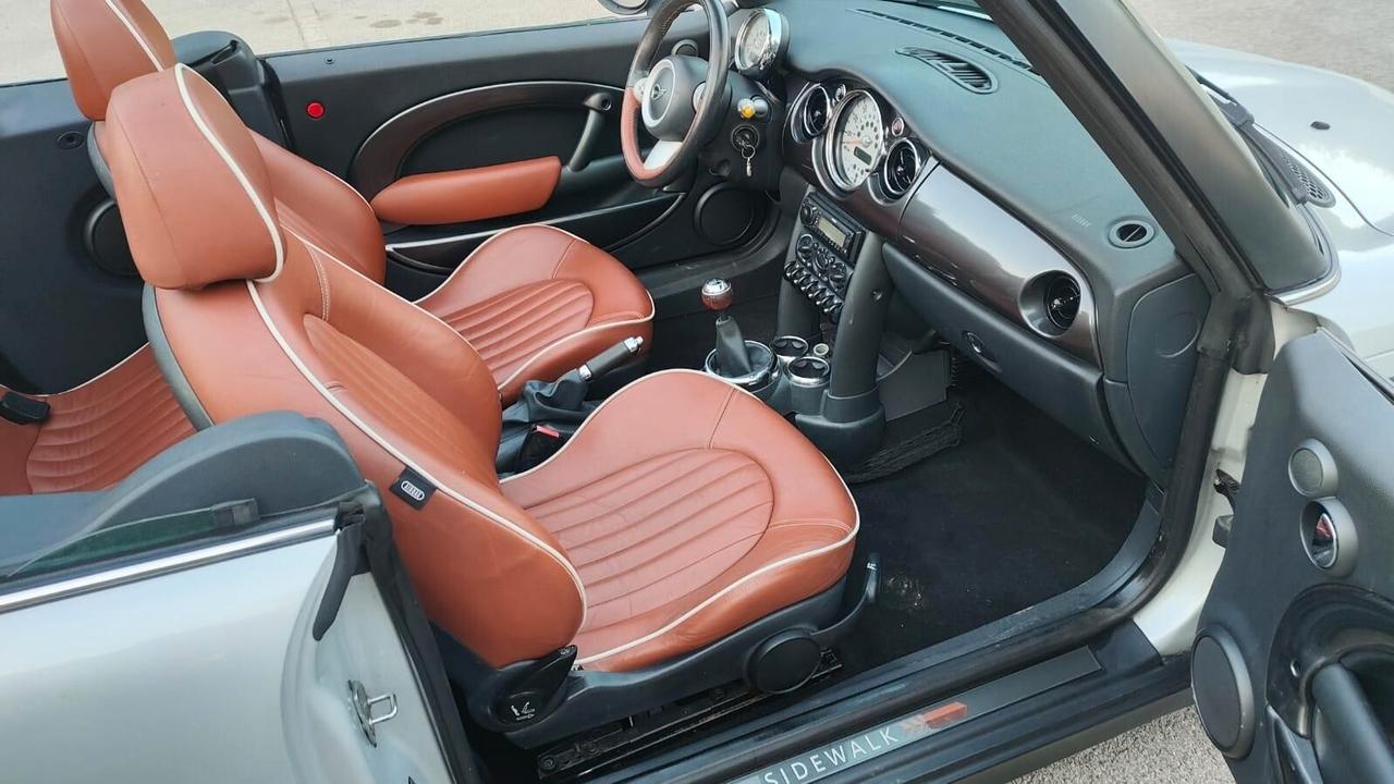 Mini 1.6 16V One Sidewalk Cabrio