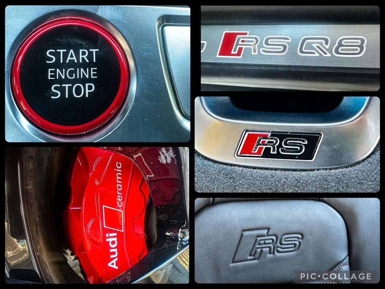 Audi Q8 RS TFSI V8 quattro tiptronic#S-LINE#LED#TETTO#CARBOCERAMICI#NAVI#CAM360#CARPLAY#PELLE