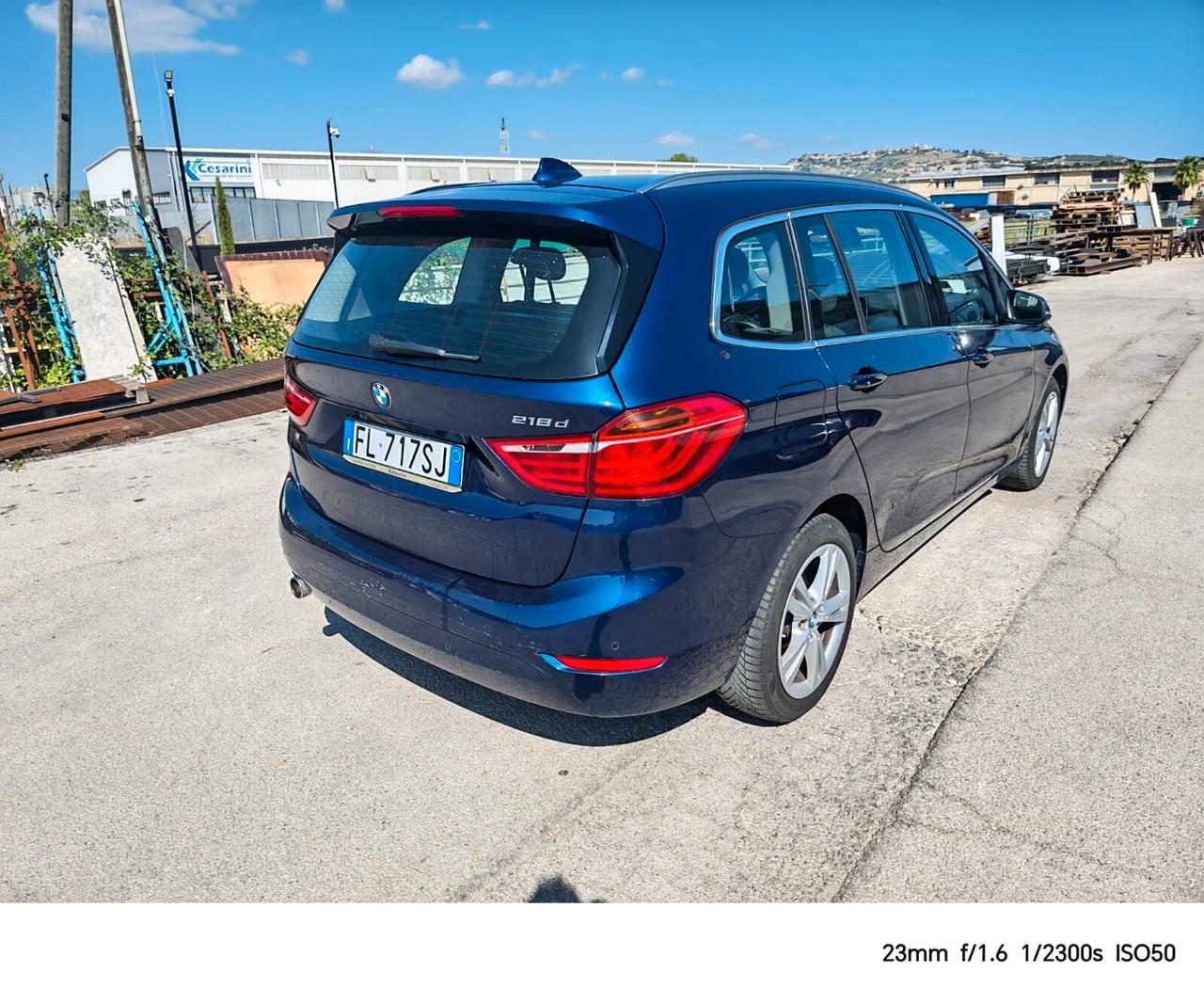 Bmw 218 218d gran tourer 7 posti automatica