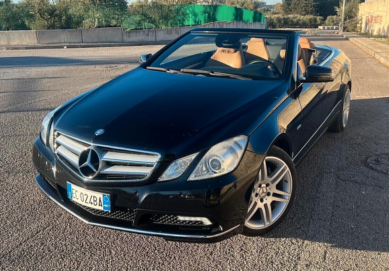 Mercedes-benz E 250 CDI Cabrio BlueEFFICIENCY Avantgarde