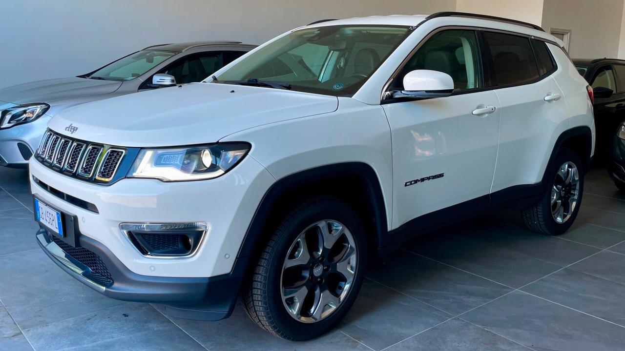 JEEP COMPASS 4WD 2.0 MJT LIMITED 140CV - FULL LED, PELLE, CAR PLAY, NEOPATENTATI