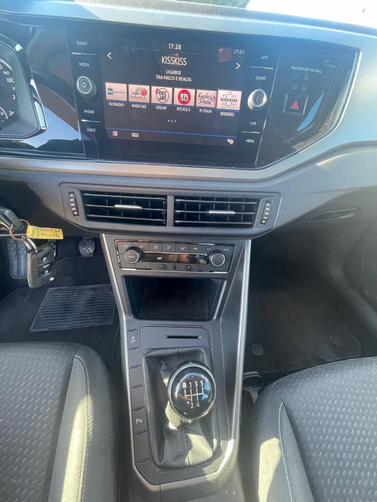 Volkswagen Polo 1.0 TSI 5p. Comfortline BlueMotion Technology PDC CRUISE CERCHI APPLE CAR PLAY RATE