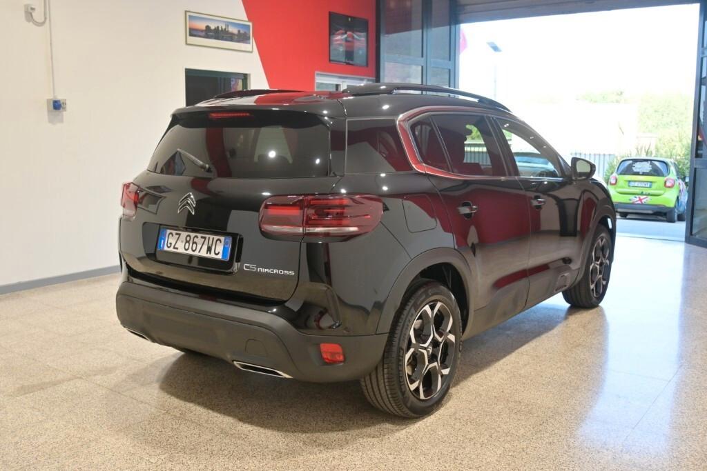 CITROEN C5 AIRCROSS 1.5 BLUEHDI 130CV EAT8 SeS MAX ( FARI LED - COCKPIT - ADAPTIVE CRUISE - PELLE - NAVI - MIRROR - PDC - TELECAMERA POST. - CERCHI 18 )
