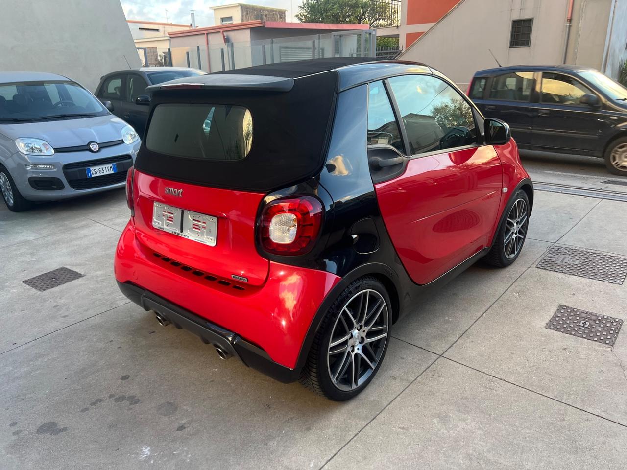 Smart ForTwo 90 0.9 Turbo twinamic cabrio Passion * ALL BRABUS*