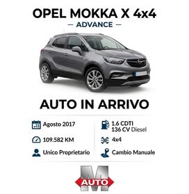 Opel Mokka X 1.6 CDTI Ecotec 136CV 4x4 Start&Stop Advance
