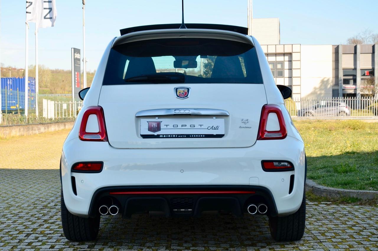 ABARTH 595 TURISMO 1.4 t 165cv, SERVICE CON FATTURE, TETTO, SCARICO RECORD MONZA, XENO, PELLE, PERMUTE
