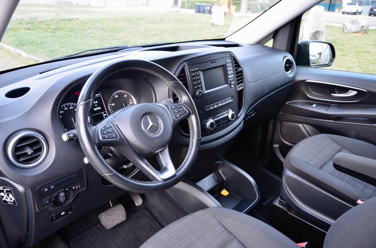 MERCEDES-BENZ VITO TOURER 2.2d 4matic 190cv AUT 8 POSTI, EXTRA LONG, VETTURA PRIVATA, UFF ITALIANA, RETROCAMERA, NAVI, PERMUTE
