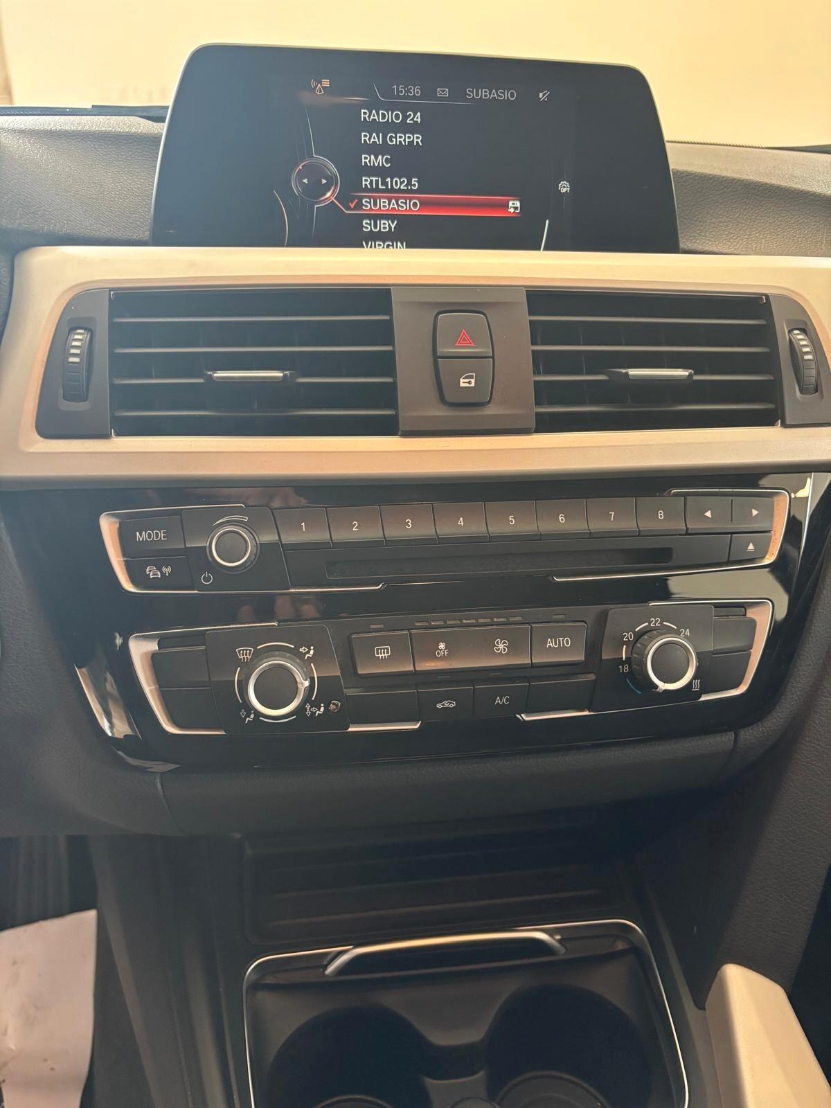 BMW 318 ANNO 2015 DS 2.0 CV 150 CAMBIO AUTOMATICO KM 196 MILA