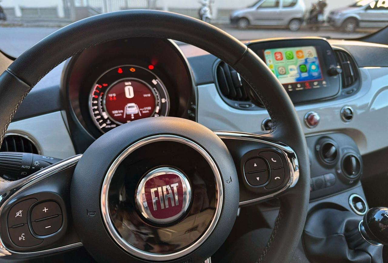 Fiat 500 1.0 Hybrid Dolcevita Interni In pelle tetto panoramico solo 26.000 km unico proprietario