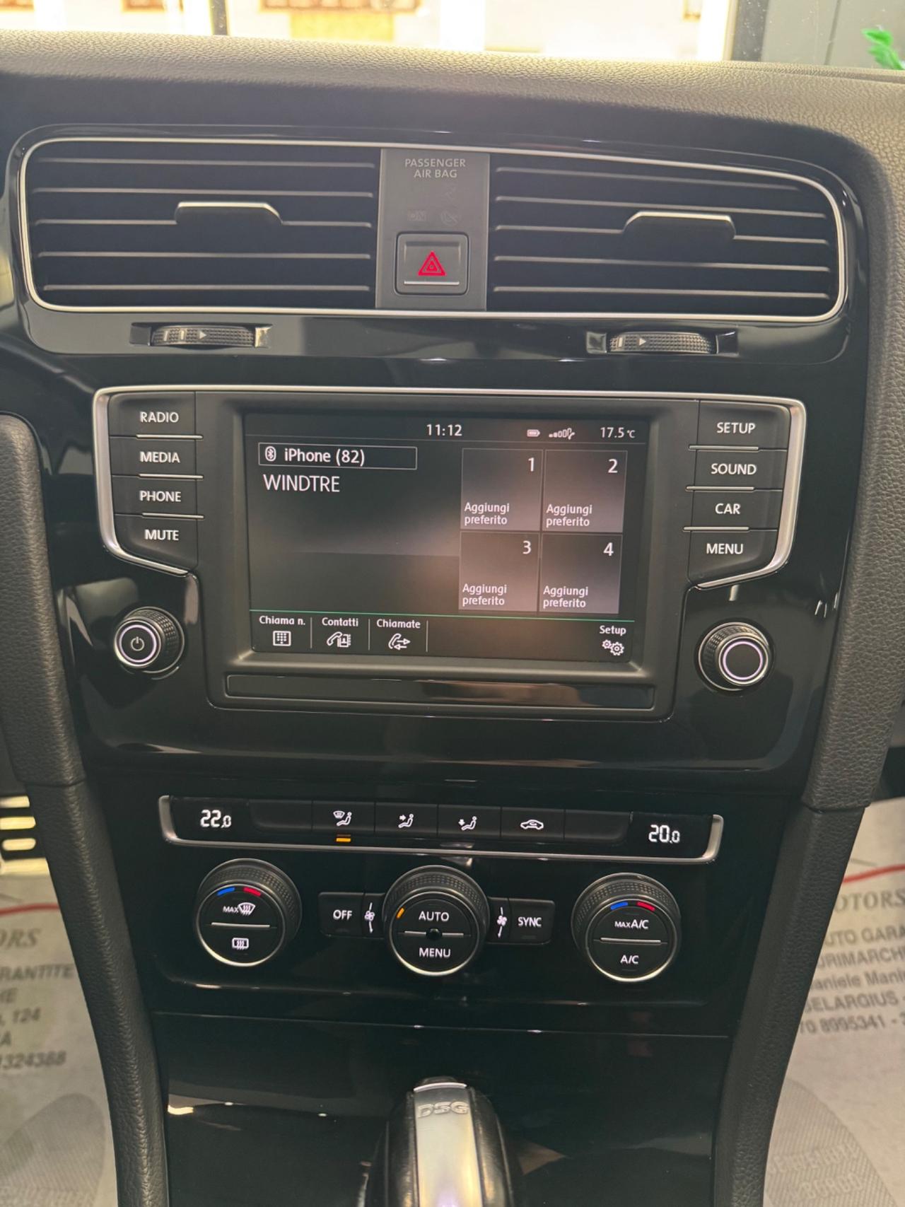 Volkswagen Golf 1.6 TDI 110 CV DSG HIGHLINE