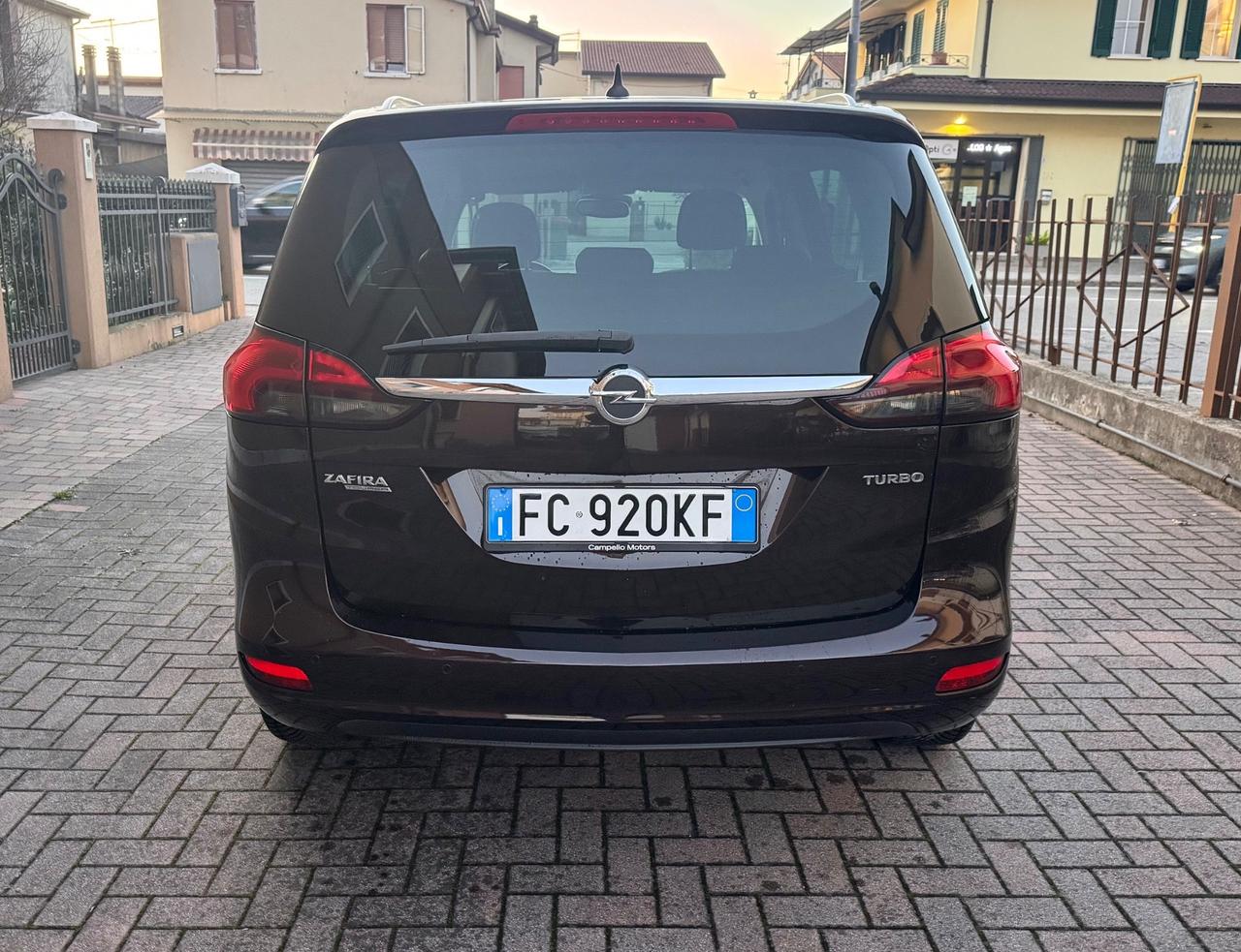 Opel Zafira Tourer 1.4 Turbo 140CV GPL Ok Neopatentati