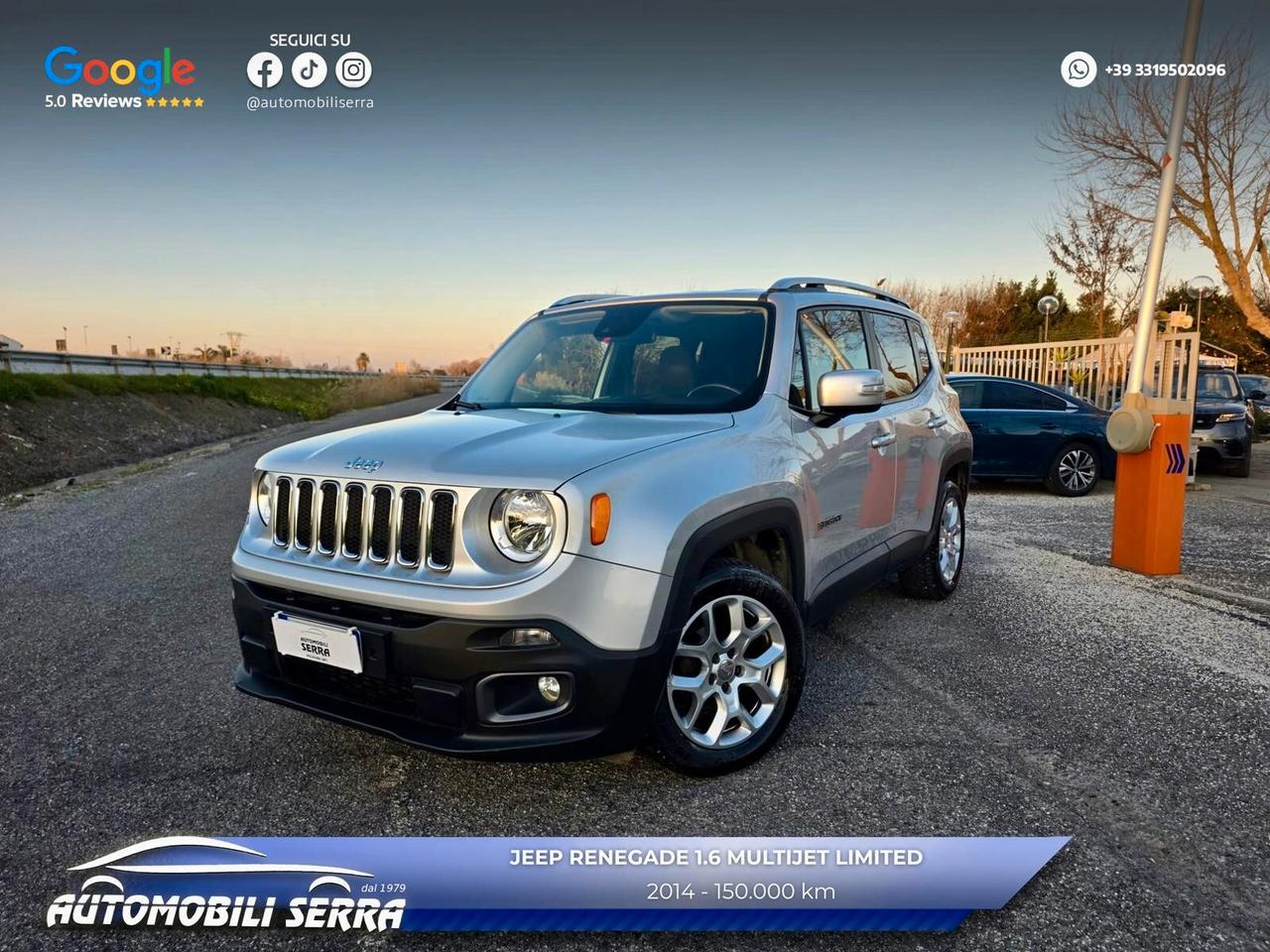 Jeep Renegade 1.6 Mjt 120 CV Limited