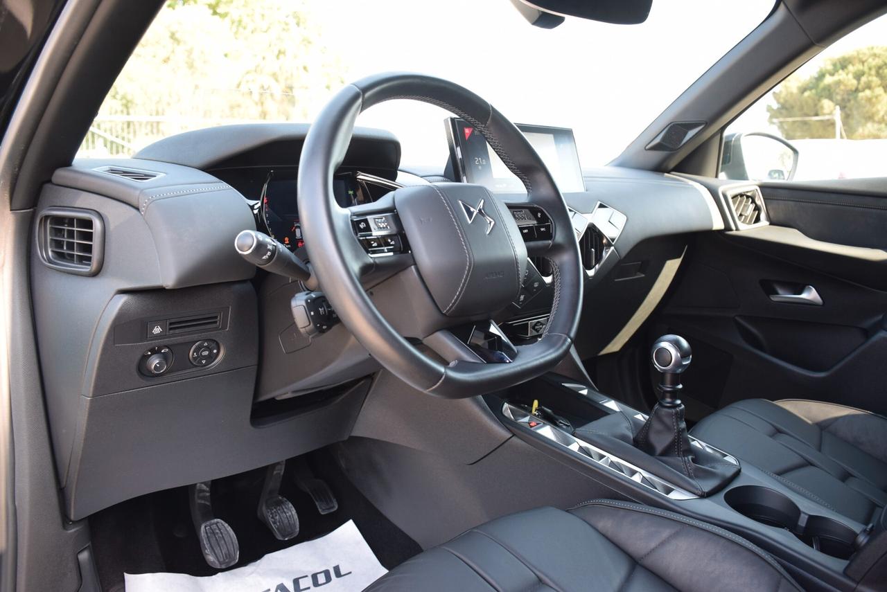 DS3 Crossback 1.5 HDI 6M OPERA FULL - ADAS PELLE NAVI CRUISE AD SENSORI CAM -OK NEOPATENTATI