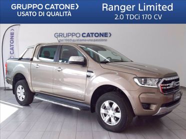 FORD Ranger 2.0 ecoblue double cab Limited 170cv del 2022