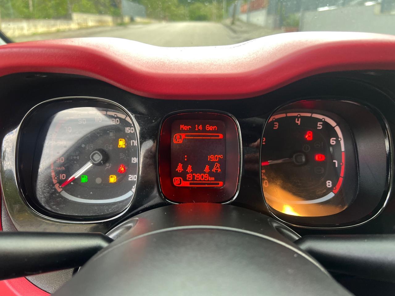 Fiat Panda 1.2 Gpl originale della casa Lounge 2016