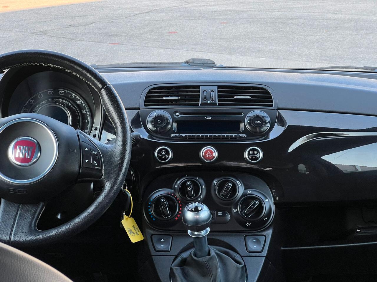 Fiat 500 1.2 Matt black