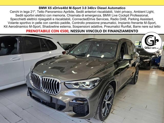 BMW X5 XDrive 40d M-Sport Tetto Led Cam Msport msport