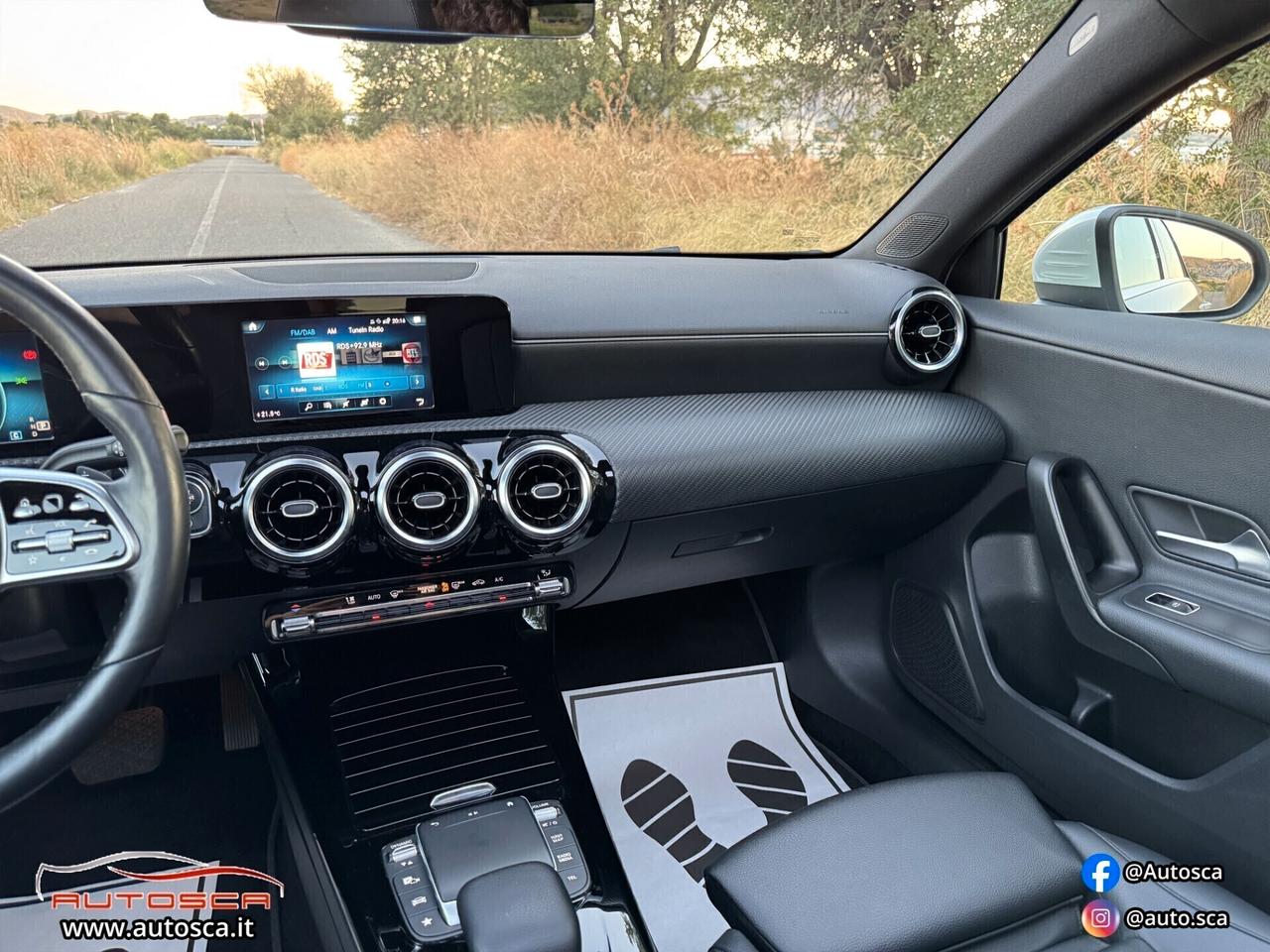 Mercedes Classe A 180 d Automatic TETTO-ACC-PELLE