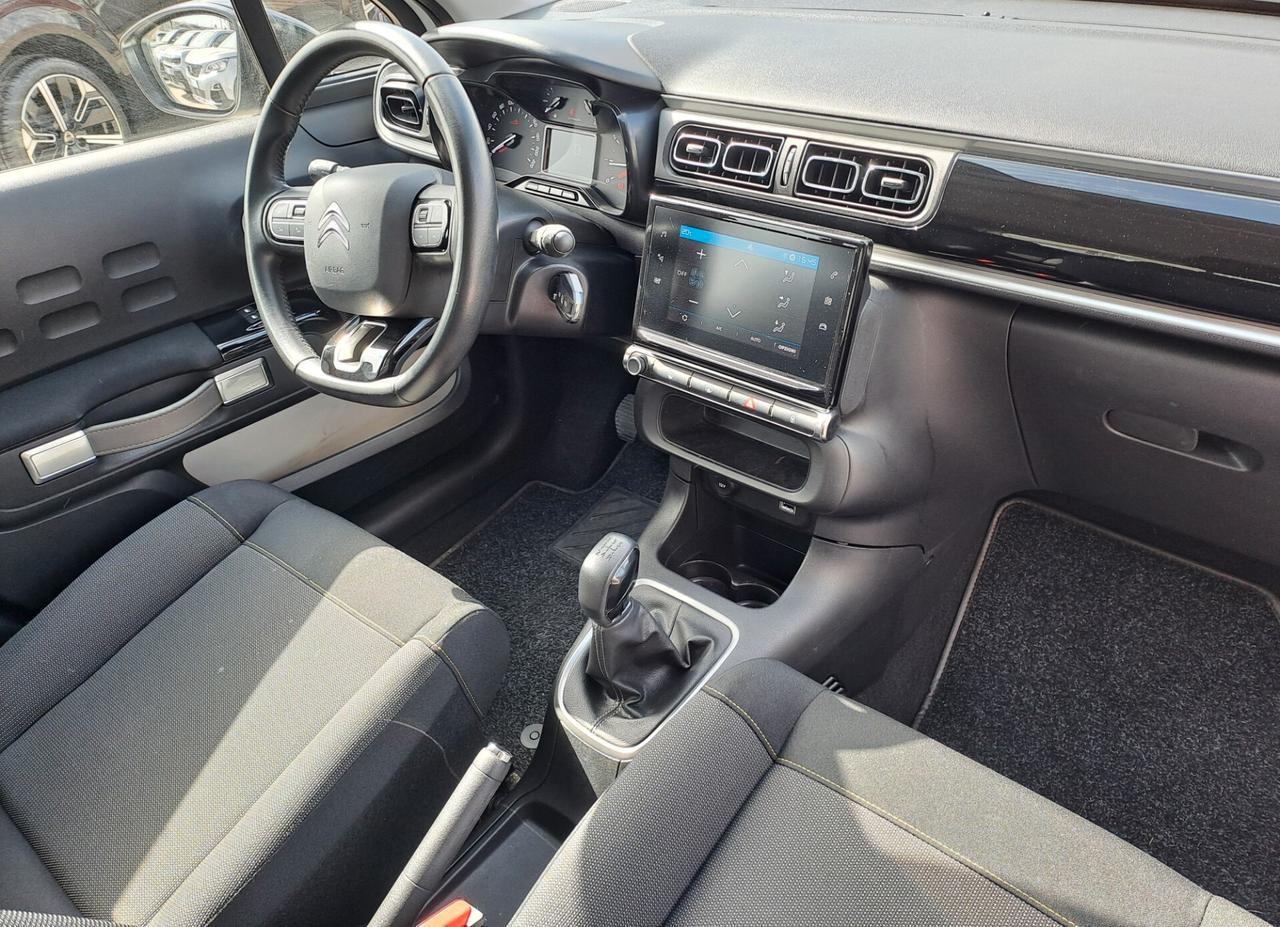 Citroen C3 1.2 Benzina 83Cv Shine km 50644