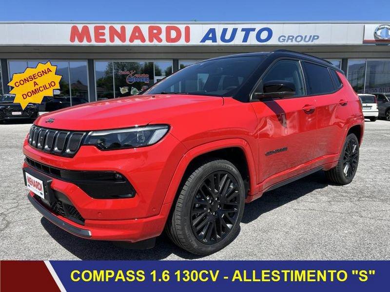 Jeep Compass 1.6 Multijet II 130cv S NAVI+CAMERA360+FULL LED