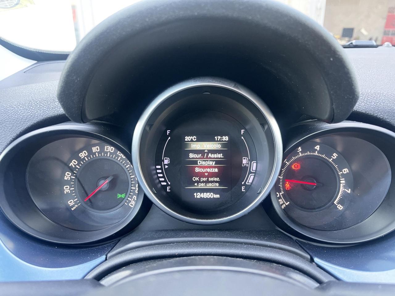 Fiat 500X 1.4 Gpl 120CV E6 Neo - 2018