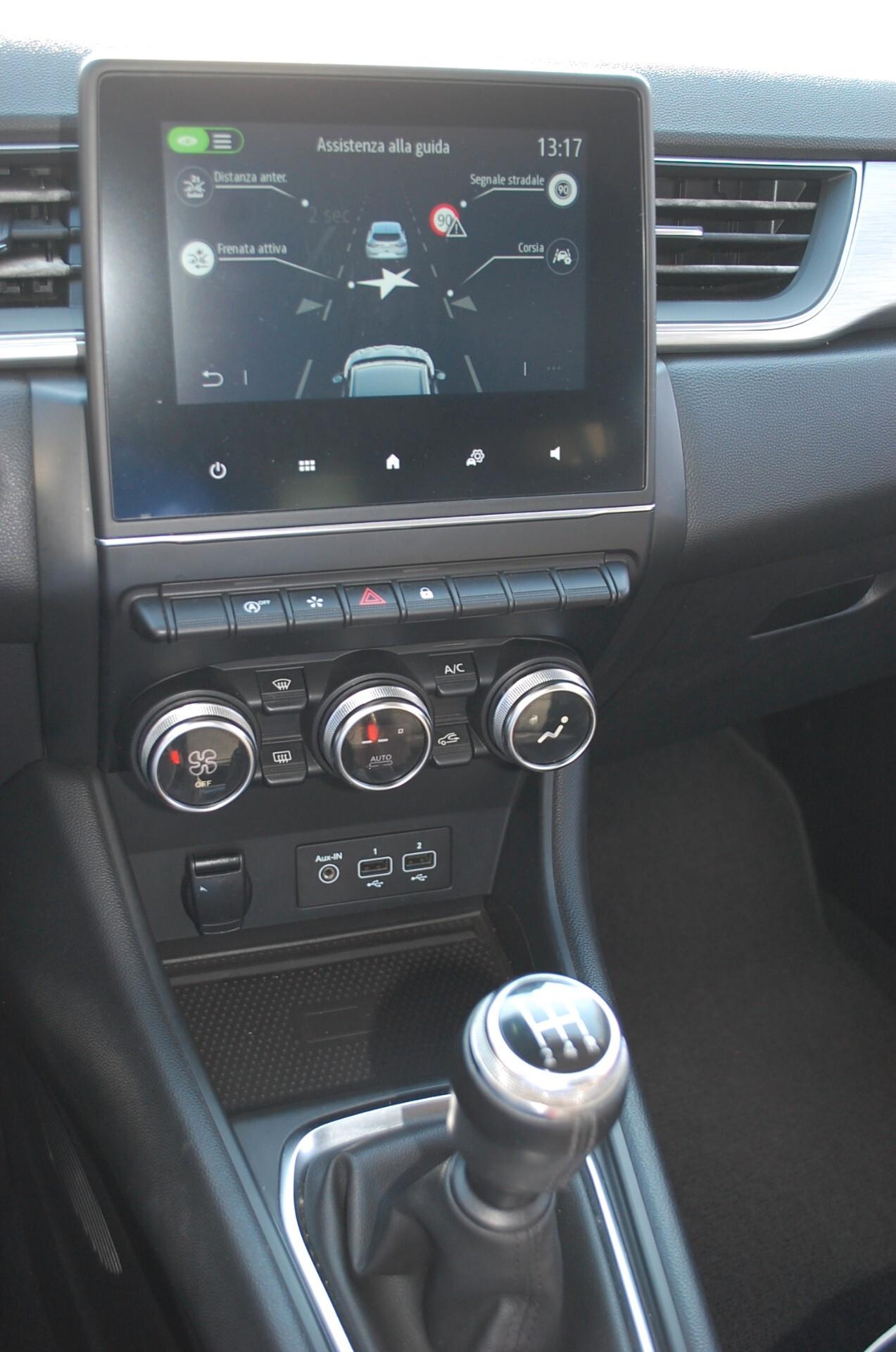 Renault Captur 1.0 tce Intens Gpl 100CV Uff Italy Led Clima Navi USB