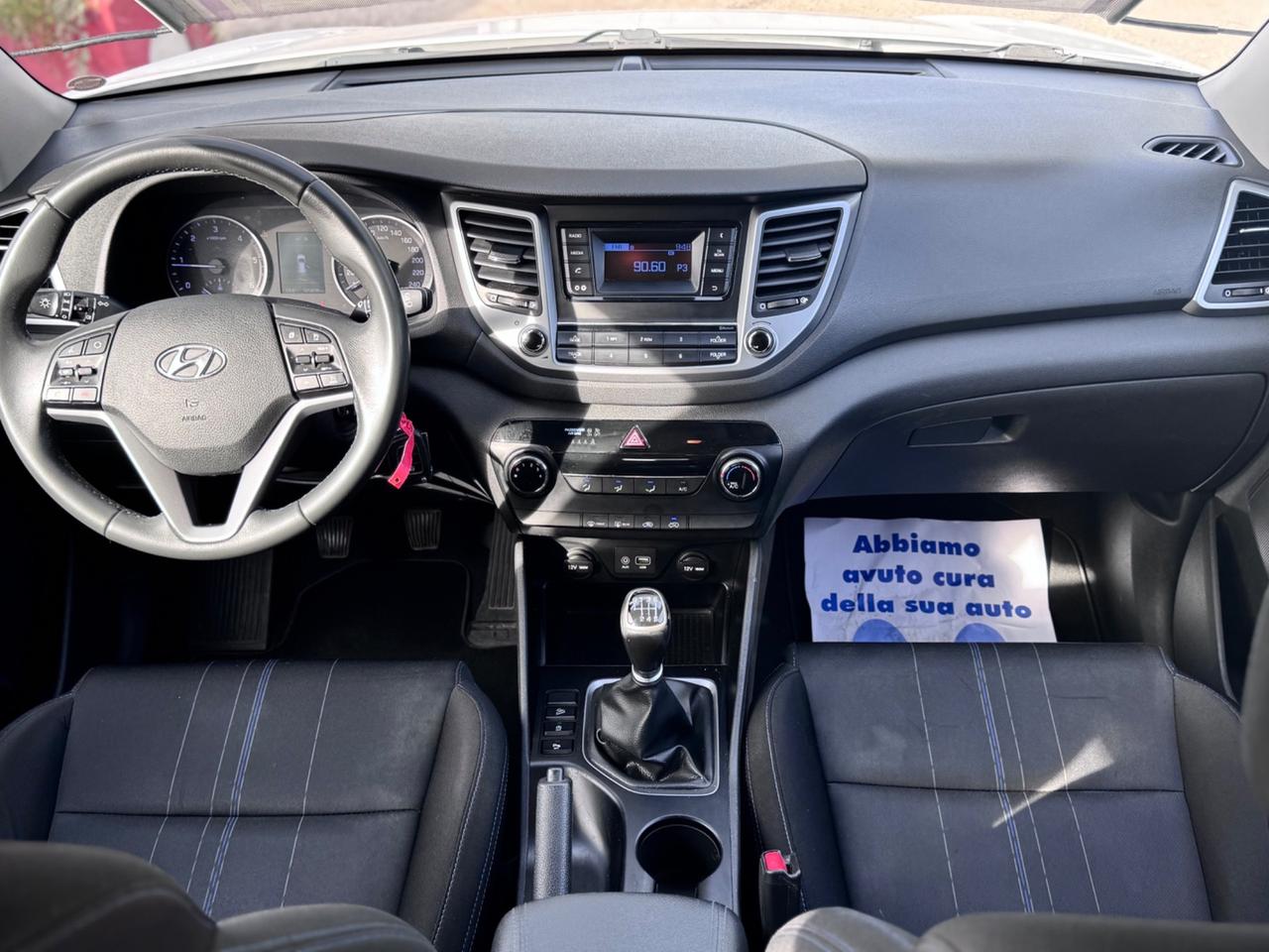 Hyundai Tucson 1.7 Diesel 115cv Euro 6b neopatentati