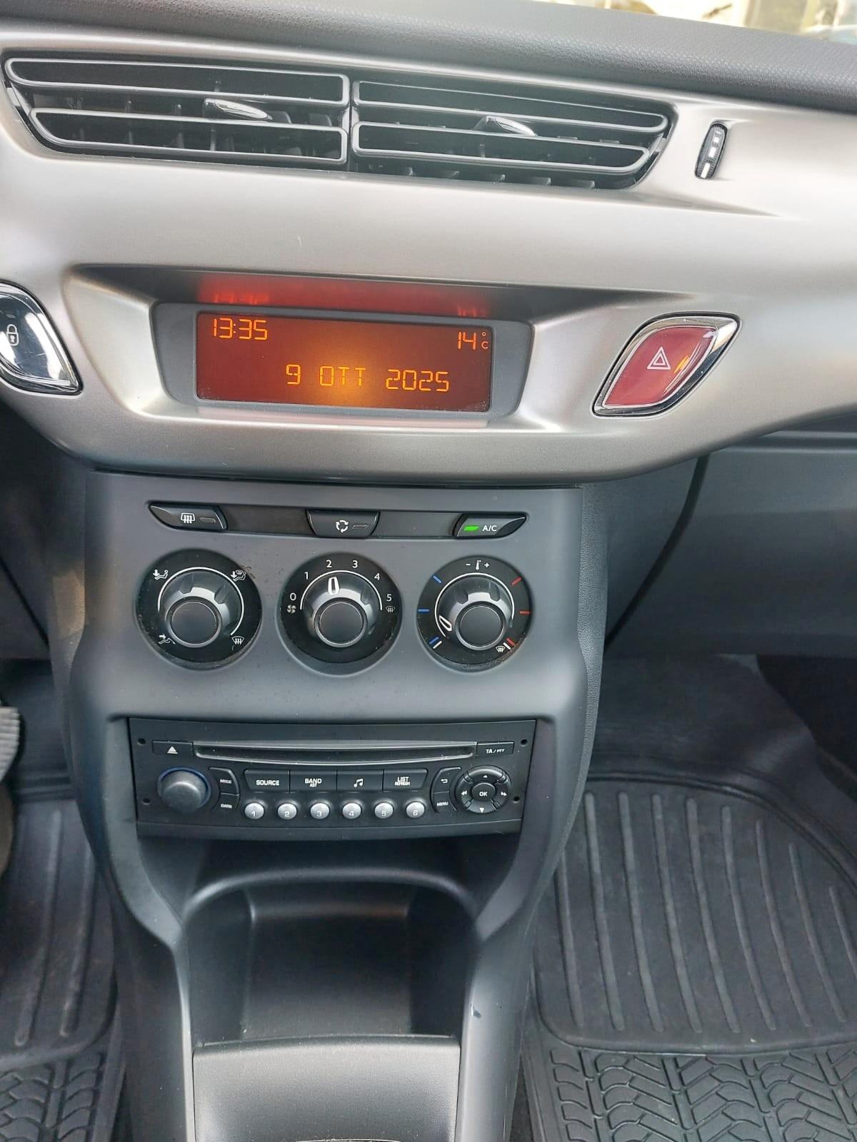 Citroen C3 1.4 HDi 70 Exclusive KM 36000 UNICO PROPRIETARIO