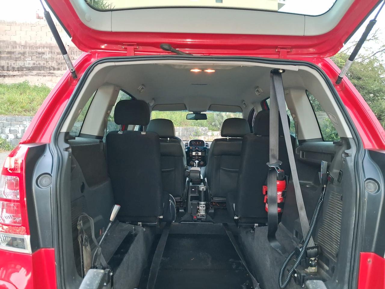 Opel Zafira Pianale ribassato con rampa disabili in carrozzina