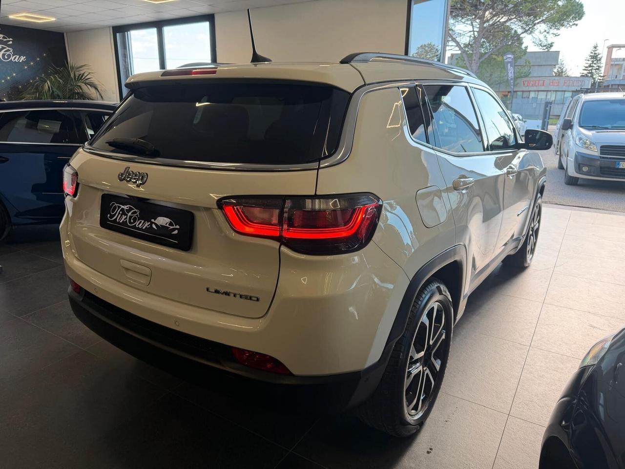 JEEP COMPASS 1.6 MJT LIMITED 130CV PELLE NAVI CAM ANNO 2021