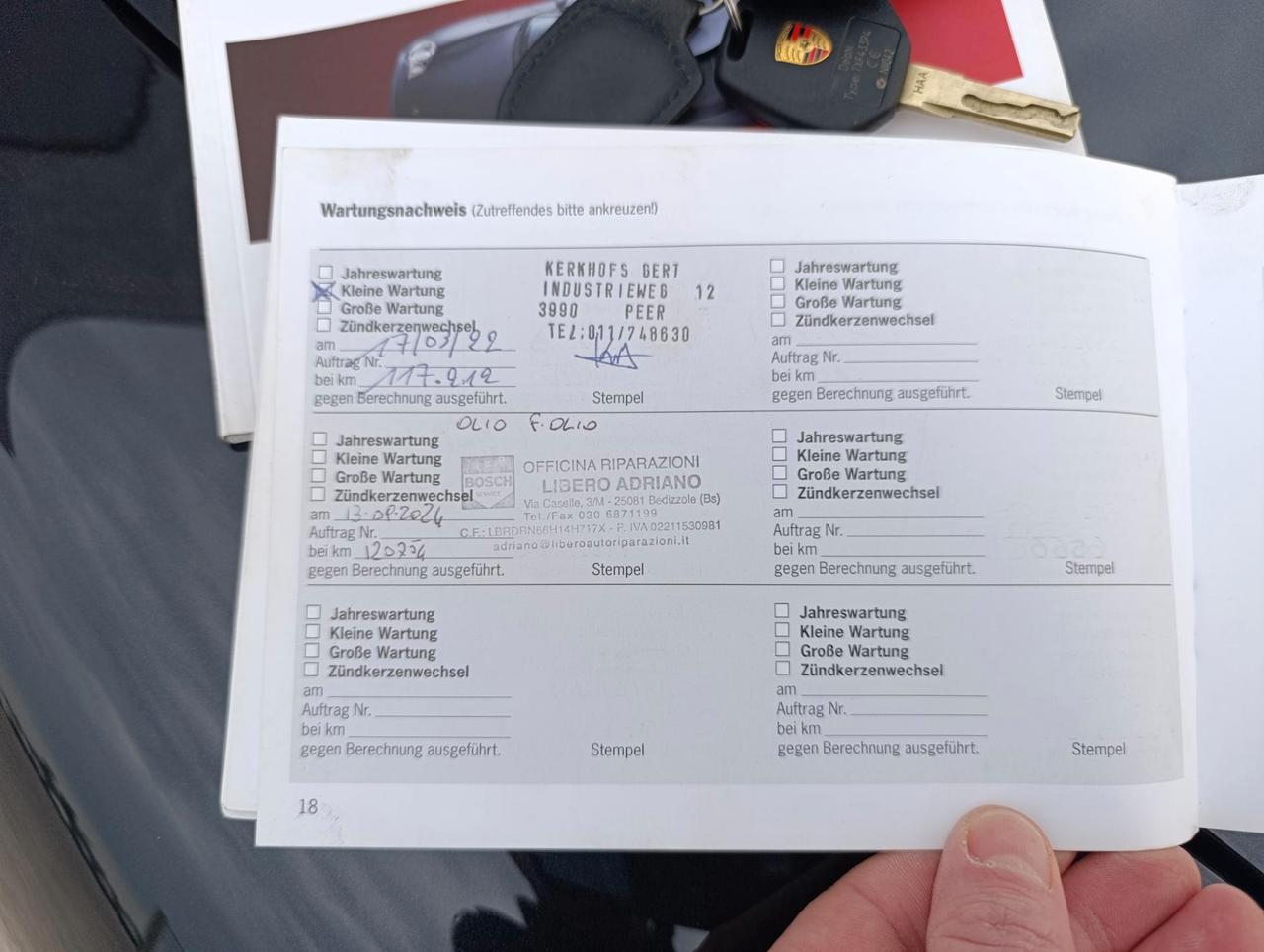 Porsche 911 Cabrio 3.6 Carrera 320cv