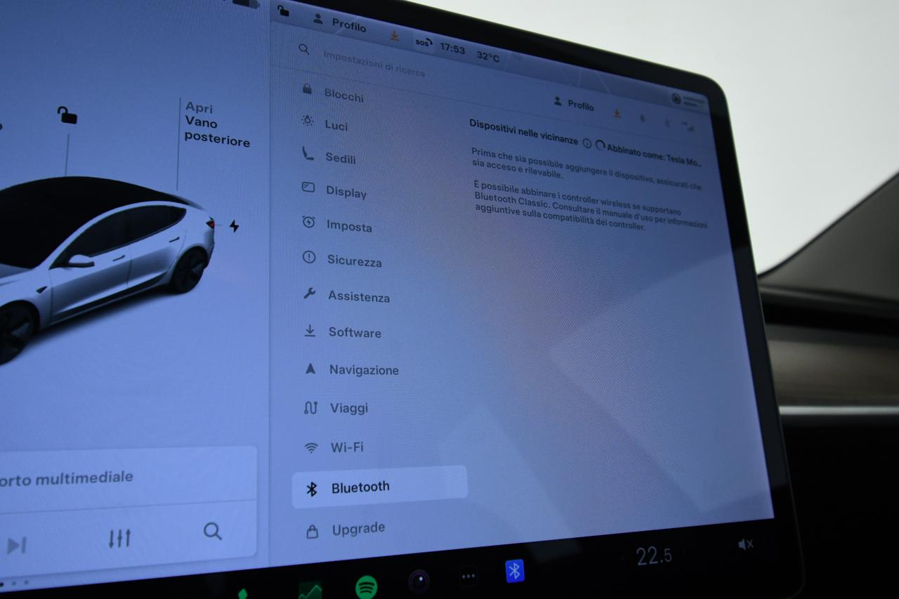 TESLA Model 3 Long Range Dual Motor awd PILOTA AUTOMATCO+PELLE+C18"