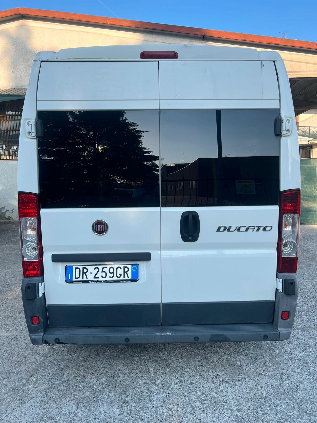 Fiat Ducato 35 2.3 MJT PLM-TA Vetrato Maxi 9 posti +PEDANA ELETTRICA POST