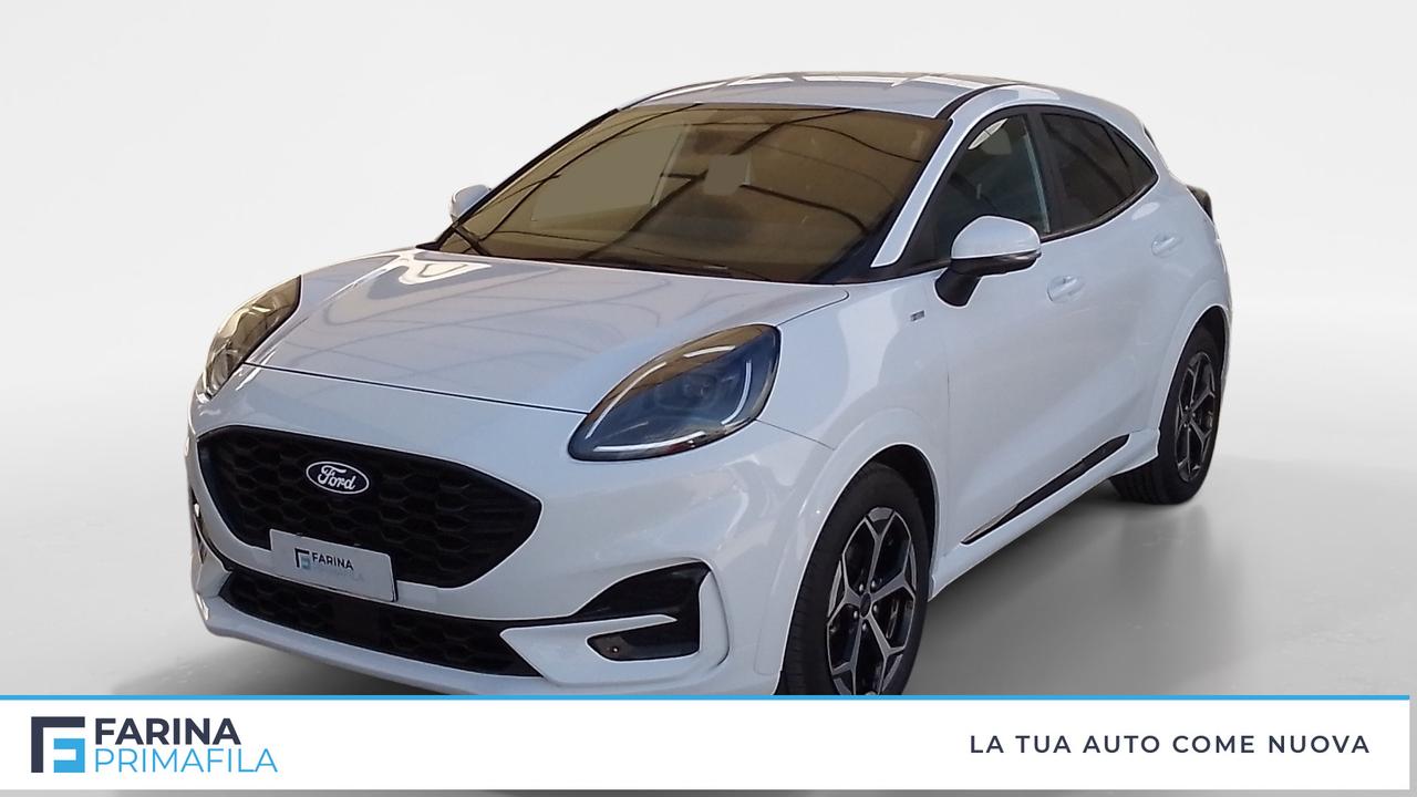 FORD Puma ST-Line 1.0 EcoBoost Hybrid 125CVTrasmissione manuale a 6 rapporti Trazione anteriore