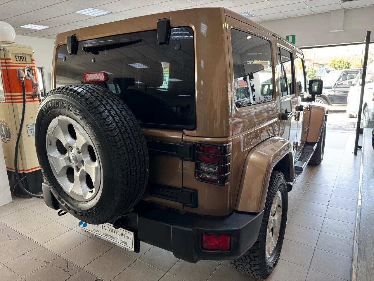 Jeep Wrangler Unlimited 3.6 V6 Sahara Auto PERFETTA MAI FUORISTRADA FULL OPTIONAL