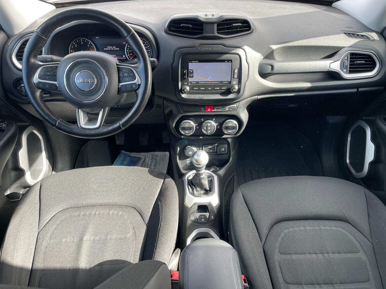 Jeep Renegade 2.0 Mjt 140CV 4WD Limited-NAVIGATORE-RETROCAMERA