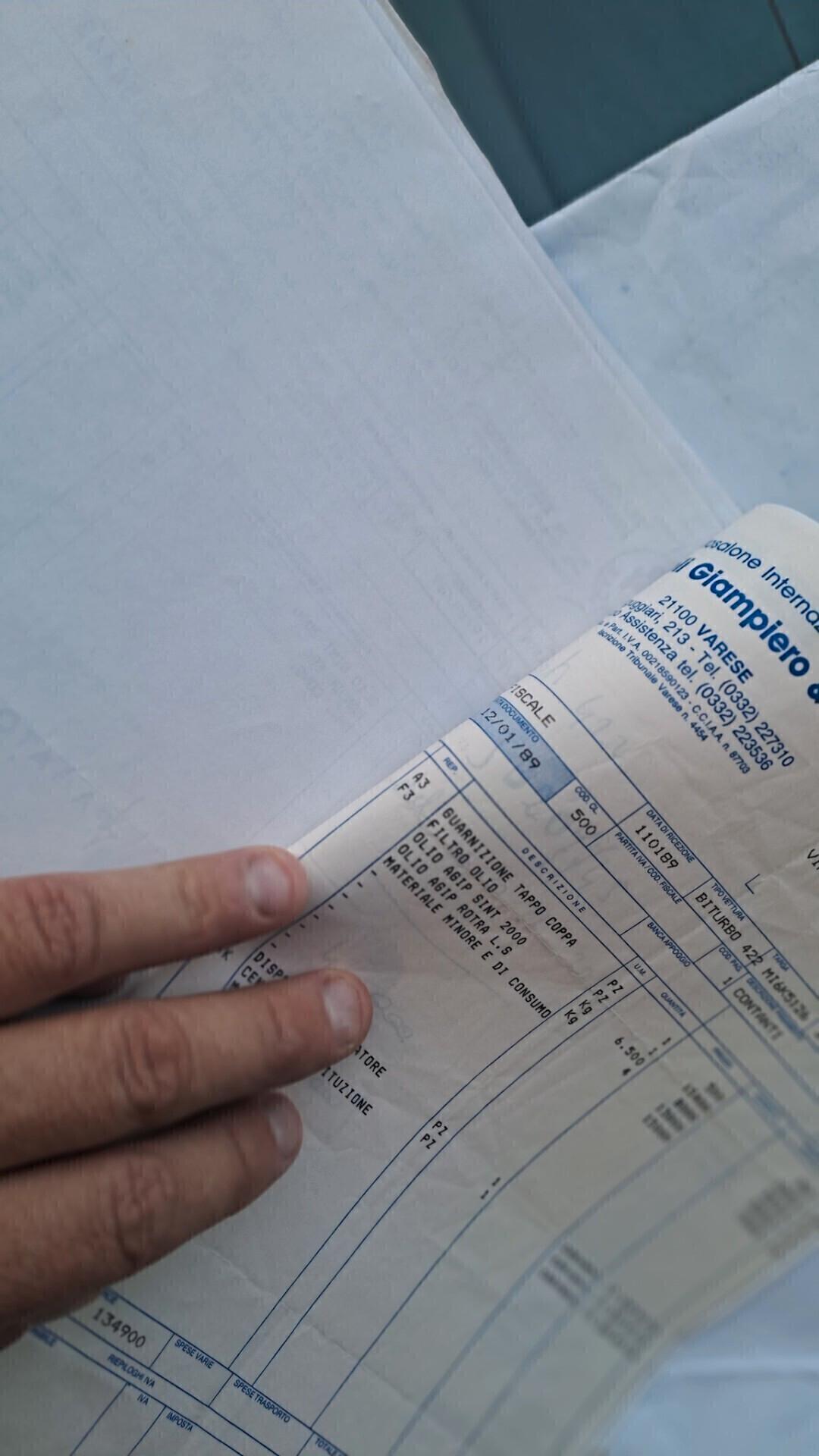 Maserati 422 tutti i tagliandi fatti km 90.000